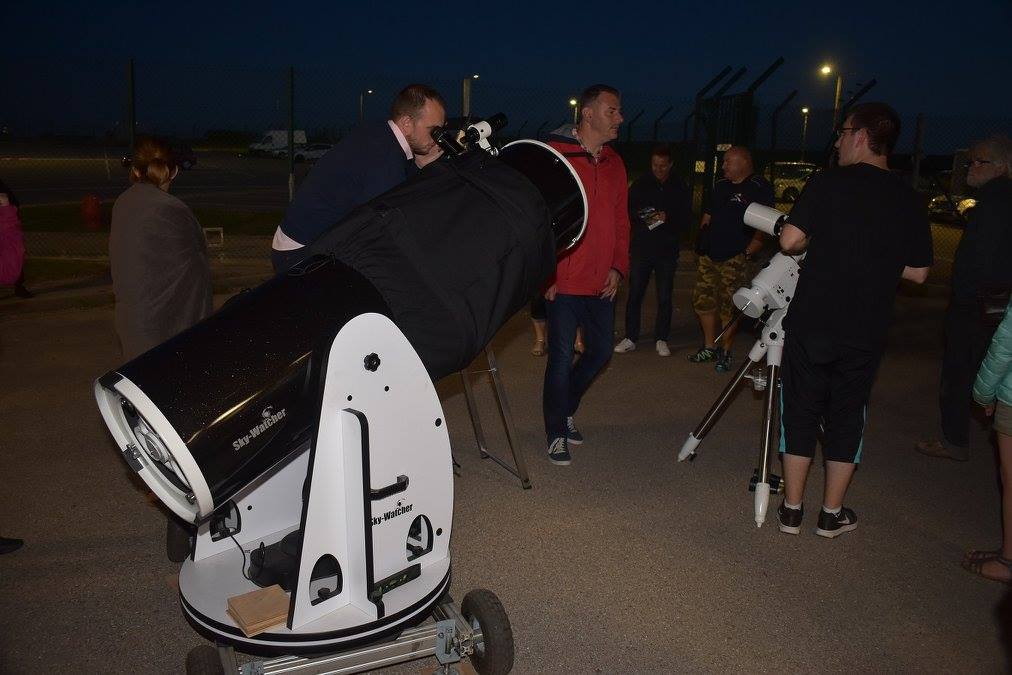 Soirée astro à Penly